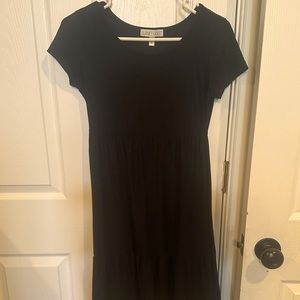 Black flowy dress